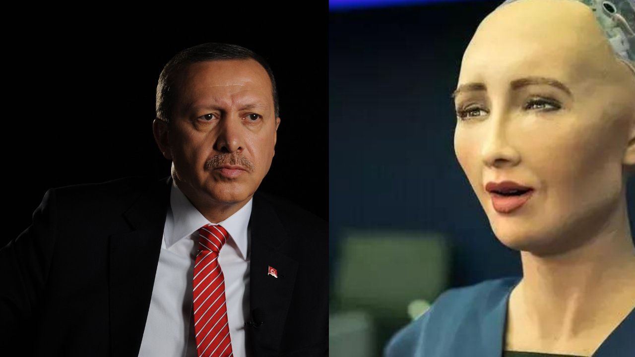İnsansı robot Sophia, Erdoğan sorusuna bu yanıtı verdi
