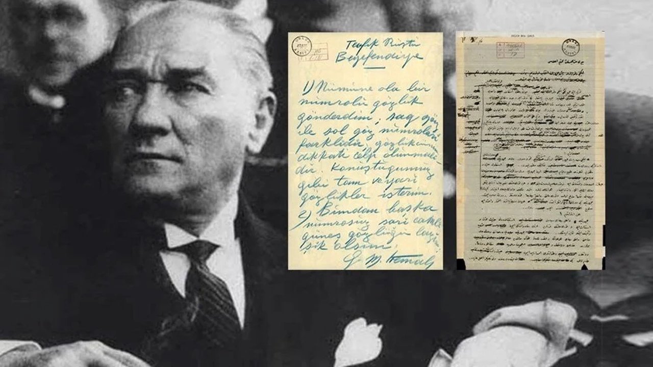 Atatürk'ün el yazısı notları gün yüzüne çıktı!