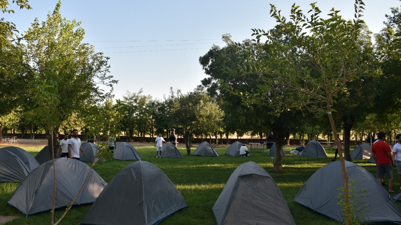 Diyarbakırlı çocukların yeni kamp alanı