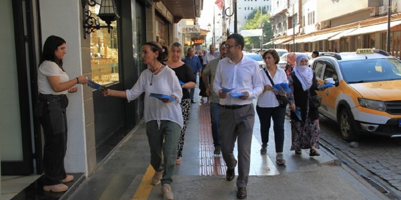 Diyarbakır'da 1 Eylül için bildiri dağıtıldı