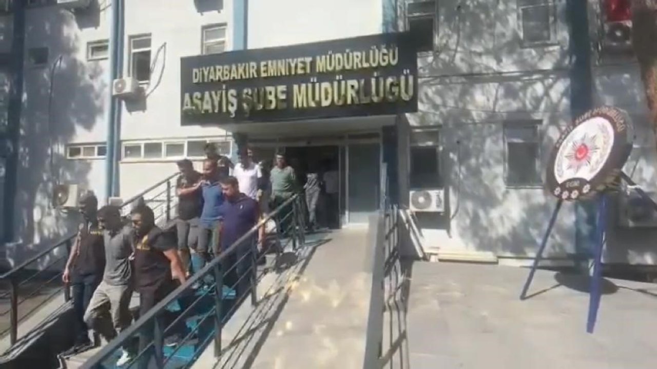 Diyarbakır'da 'Aport' operasyonu!