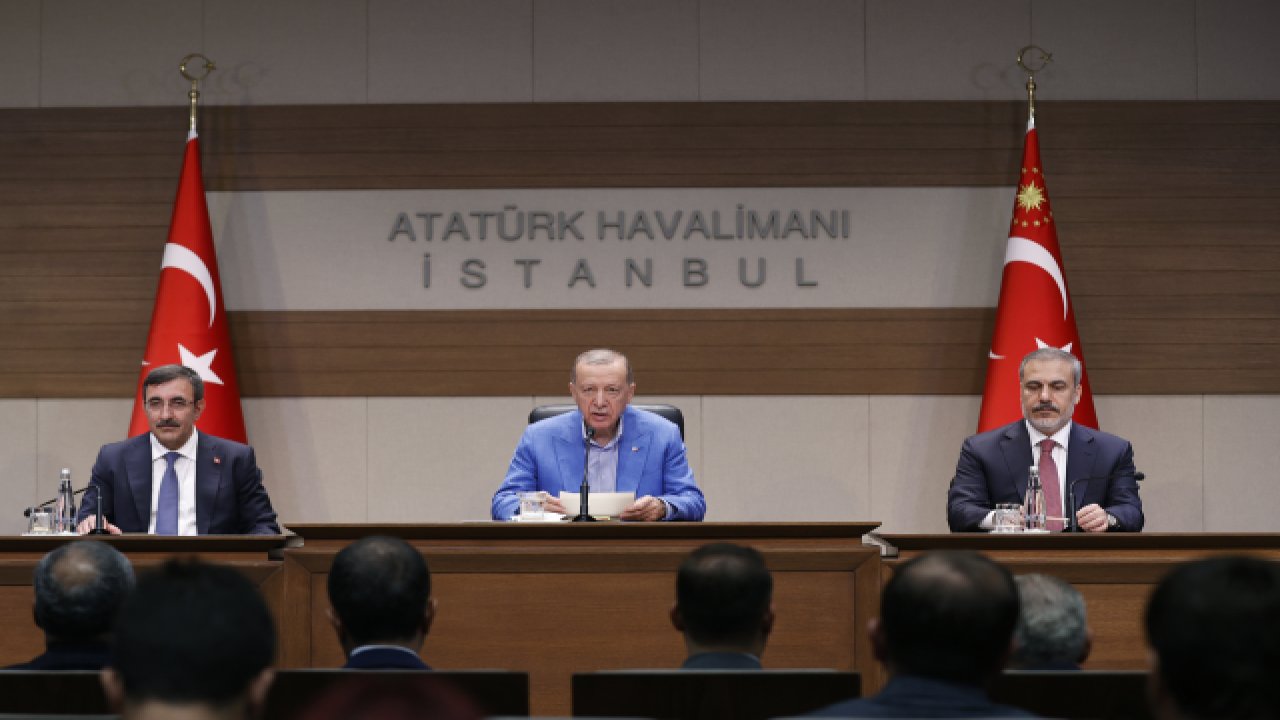 Cumhurbaşkanı Erdoğan AB'ye resti çekti
