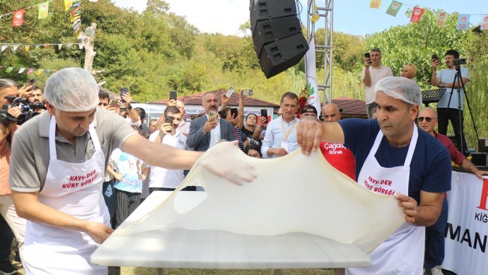İstanbul'da 6’ncı Kürt Böreği Festivali