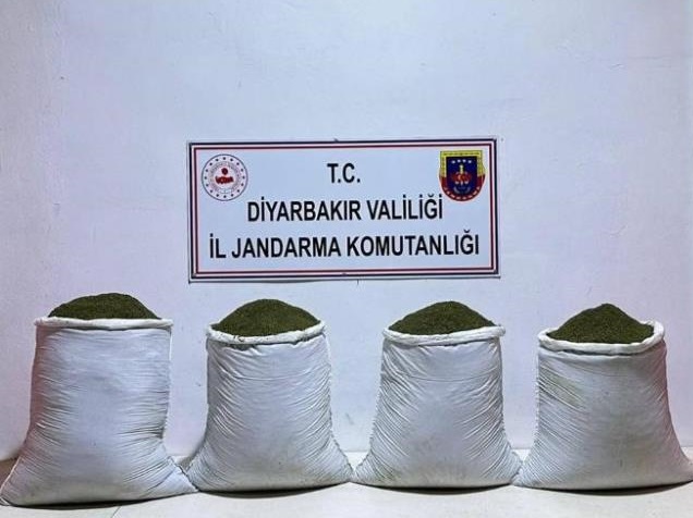 Diyarbakır’da 117 kilo uyuşturucu ele geçirildi