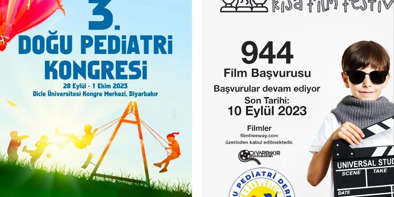 Diyarbakır’da yapılacak 3. Doğu Pediatri Kongresi başlıyor !