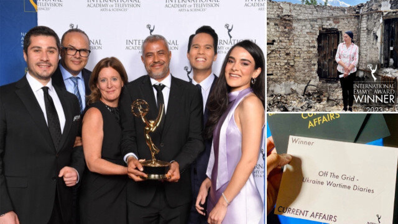 Türkiye'nin ilk uluslararası Emmy haber ödülünü TRT aldı