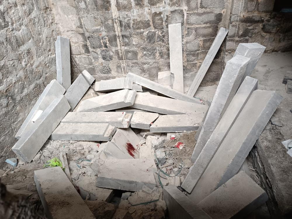 Diyarbakır'da restore edilen yapı çöktü; yaralılar var