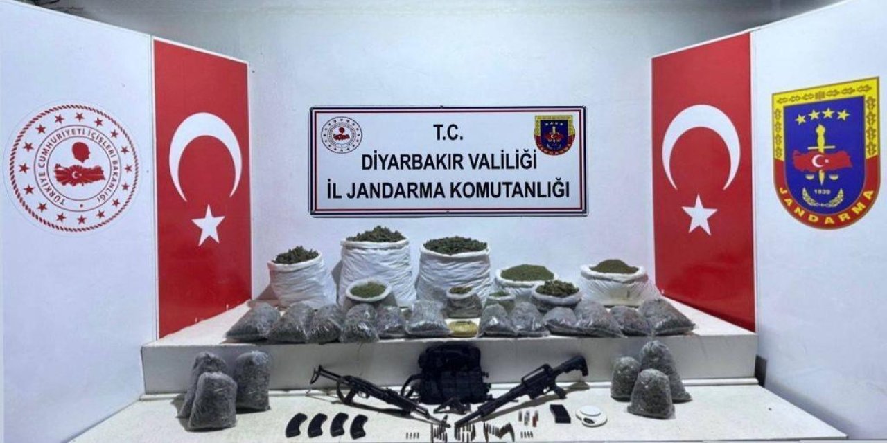 Diyarbakır’da jandarmadan uyuşturucu operasyonu: 4 gözaltı