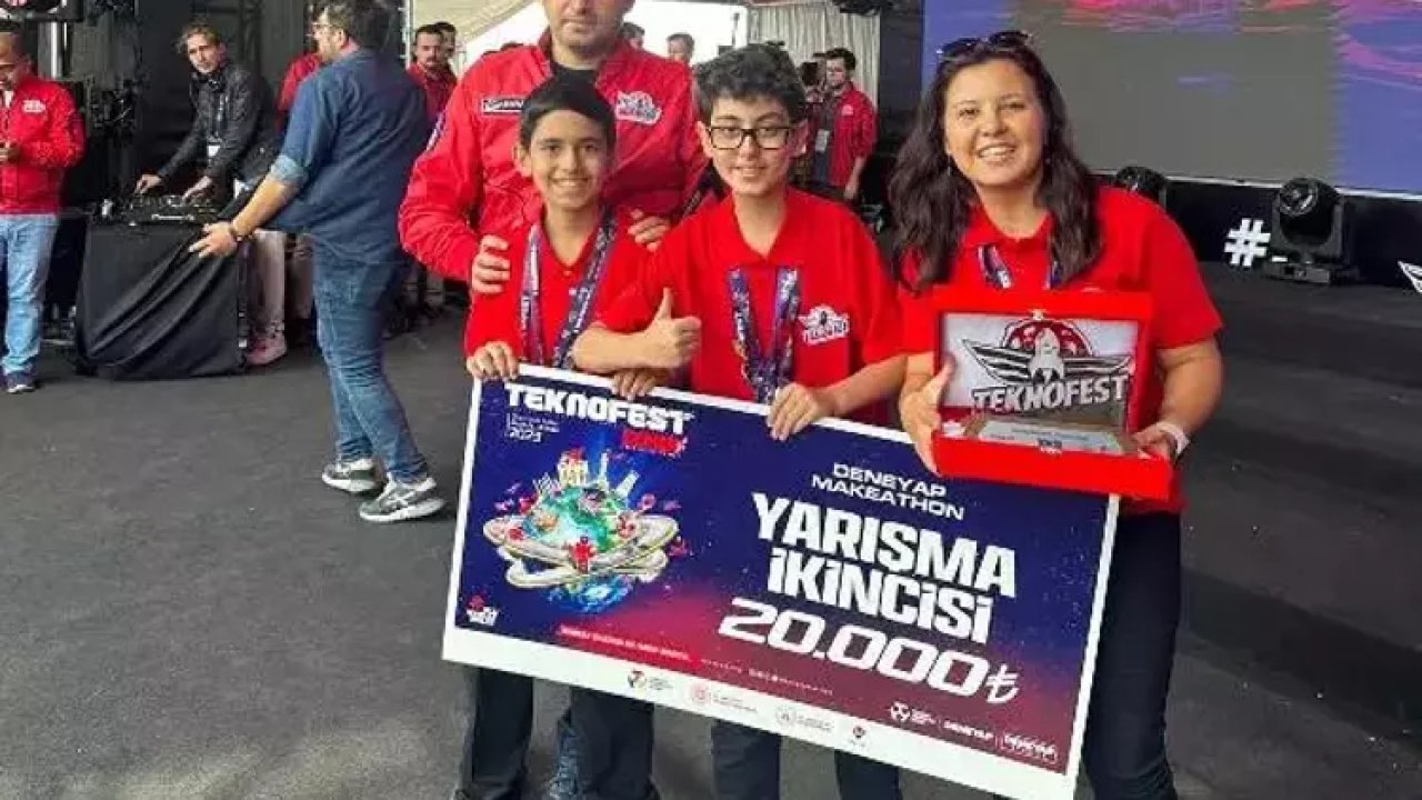 Teknofest'te Diyarbakırlı öğrencilerin büyük başarısı!