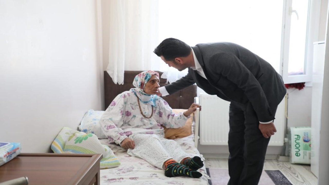 Diyarbakır’da Kaymakam, dezavantajlı ailelerle görüştü