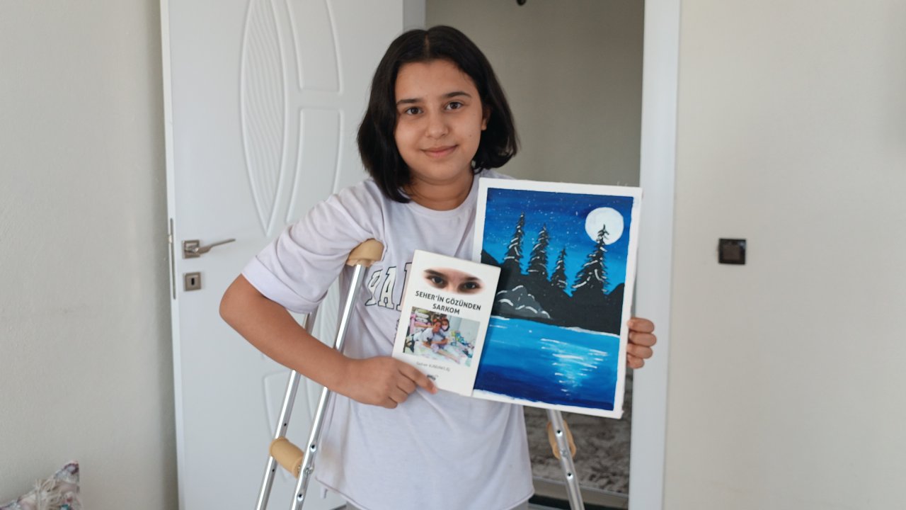 Diyarbakır'da kanseri yenen Seher, okula başlamak istiyor