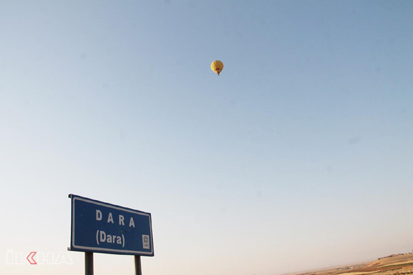 Video Haber: Mardin’de ilk sıcak hava balonu havalandı