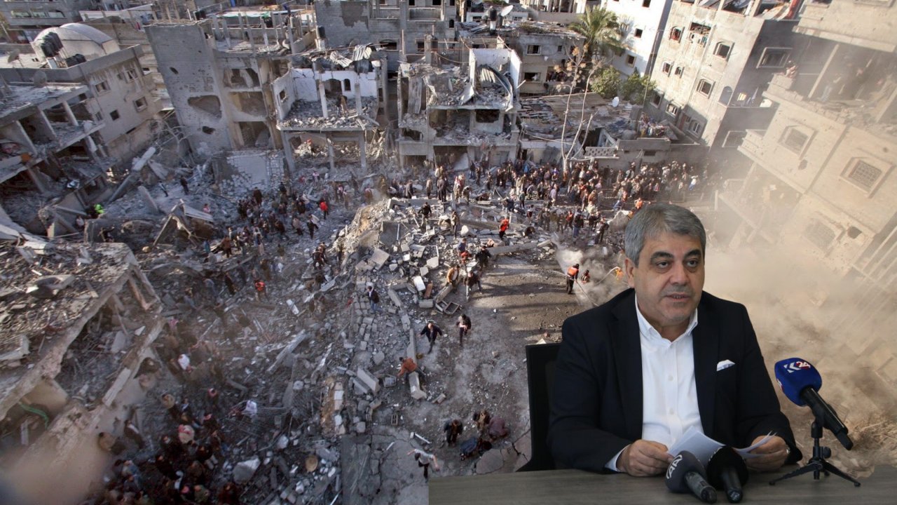 Diyarbakır'da Filistin-İsrail savaşına 'Barış' çağrıları sürüyor