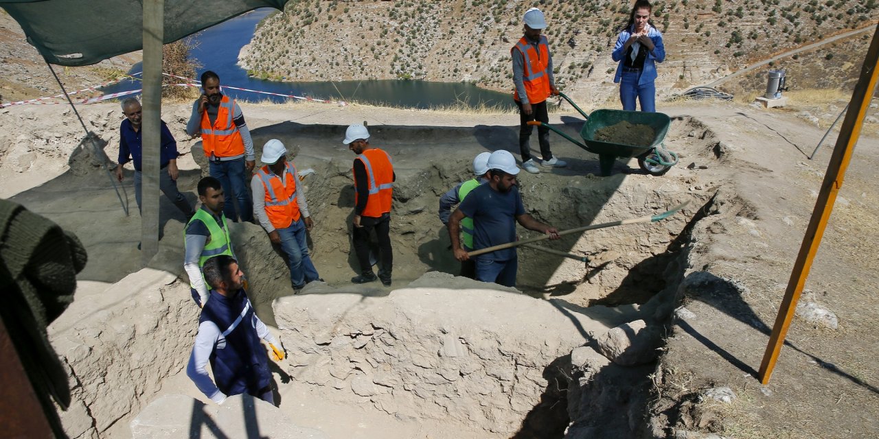 Eğil Kalesi'ndeki kazıda saray kalıntıları ortaya çıkarılacak