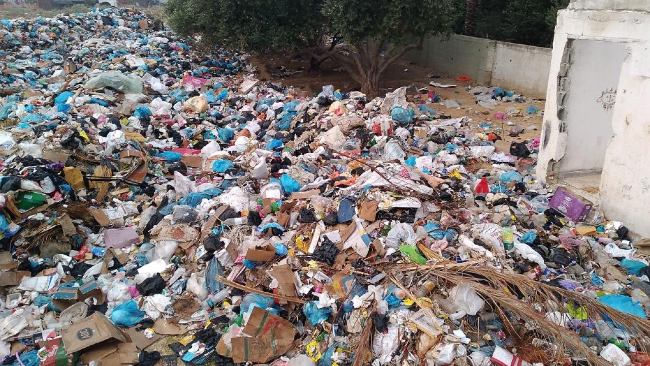 Gazze'deki çöpler tehlike saçıyor