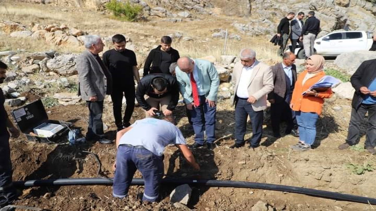 Diyarbakır'ın o ilçesinde su sorunu çözülüyor