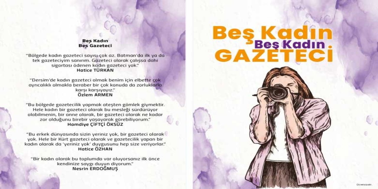 Diyarbakır’da "Beş Kadın Beş Gazeteci” belgeseli izleyicilerle buluşuyor