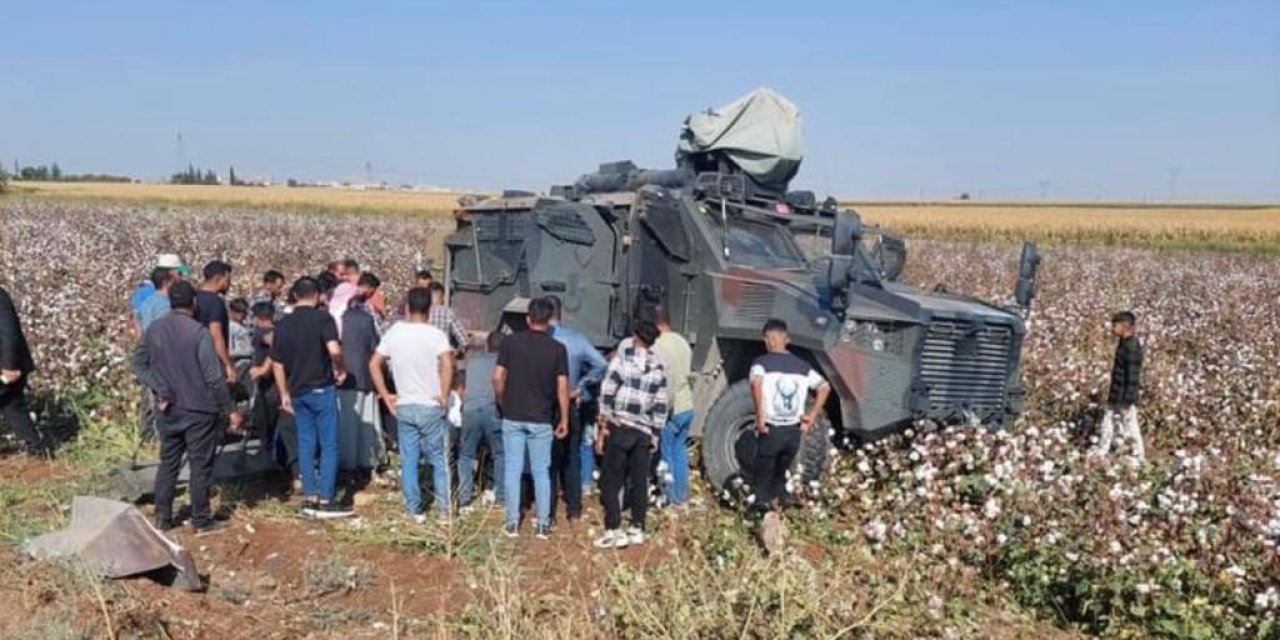 Zırhlı araç devrildi; yaralı askerler var