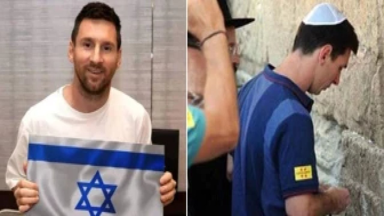 Messi İsrail'e mi destek verdi?
