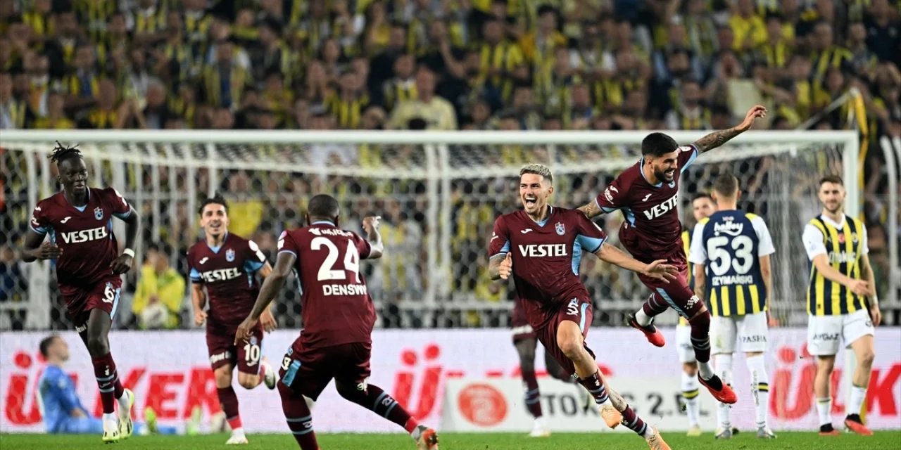 Dev maçın kazananı Trabzonspor; 2-3