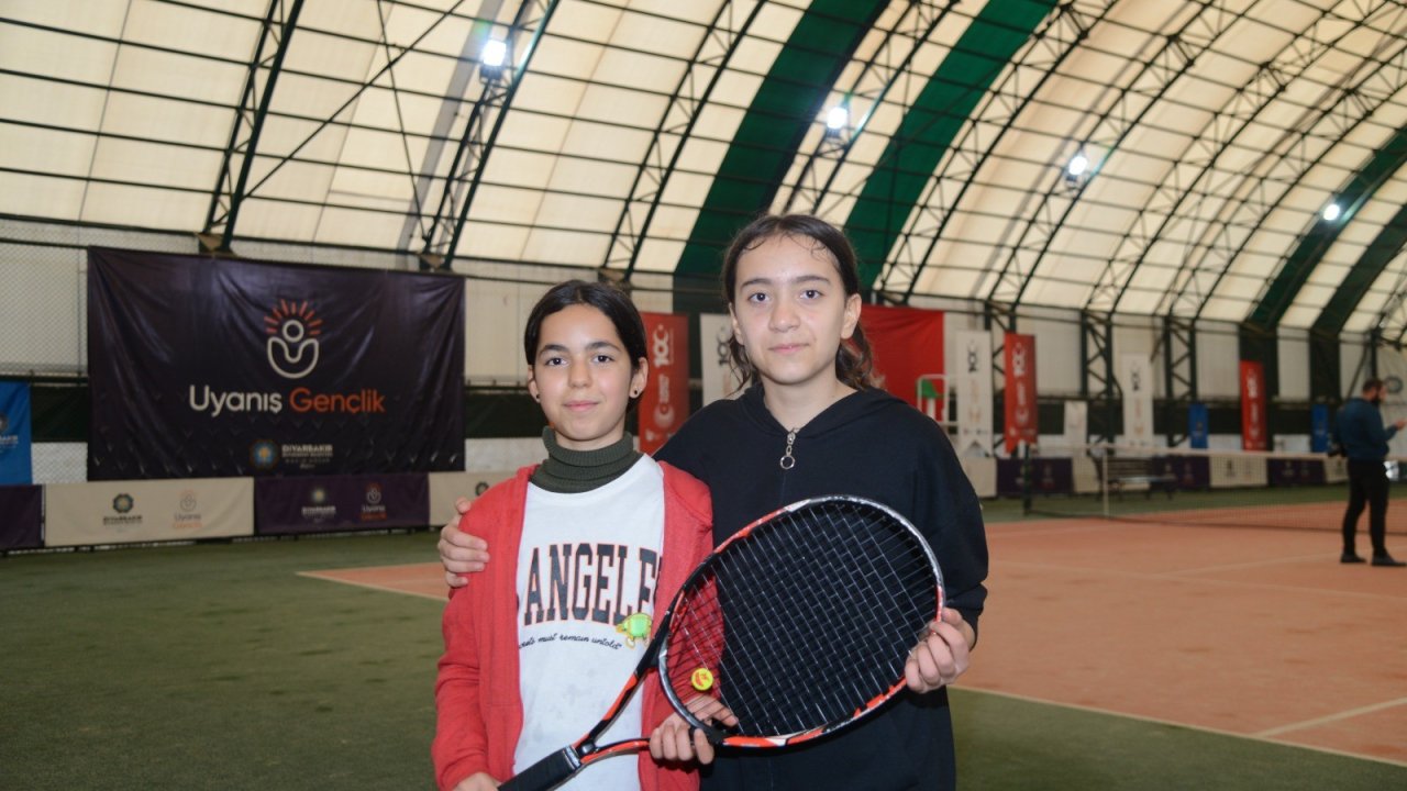Diyarbakır'daki tenis turnuvası devam ediyor