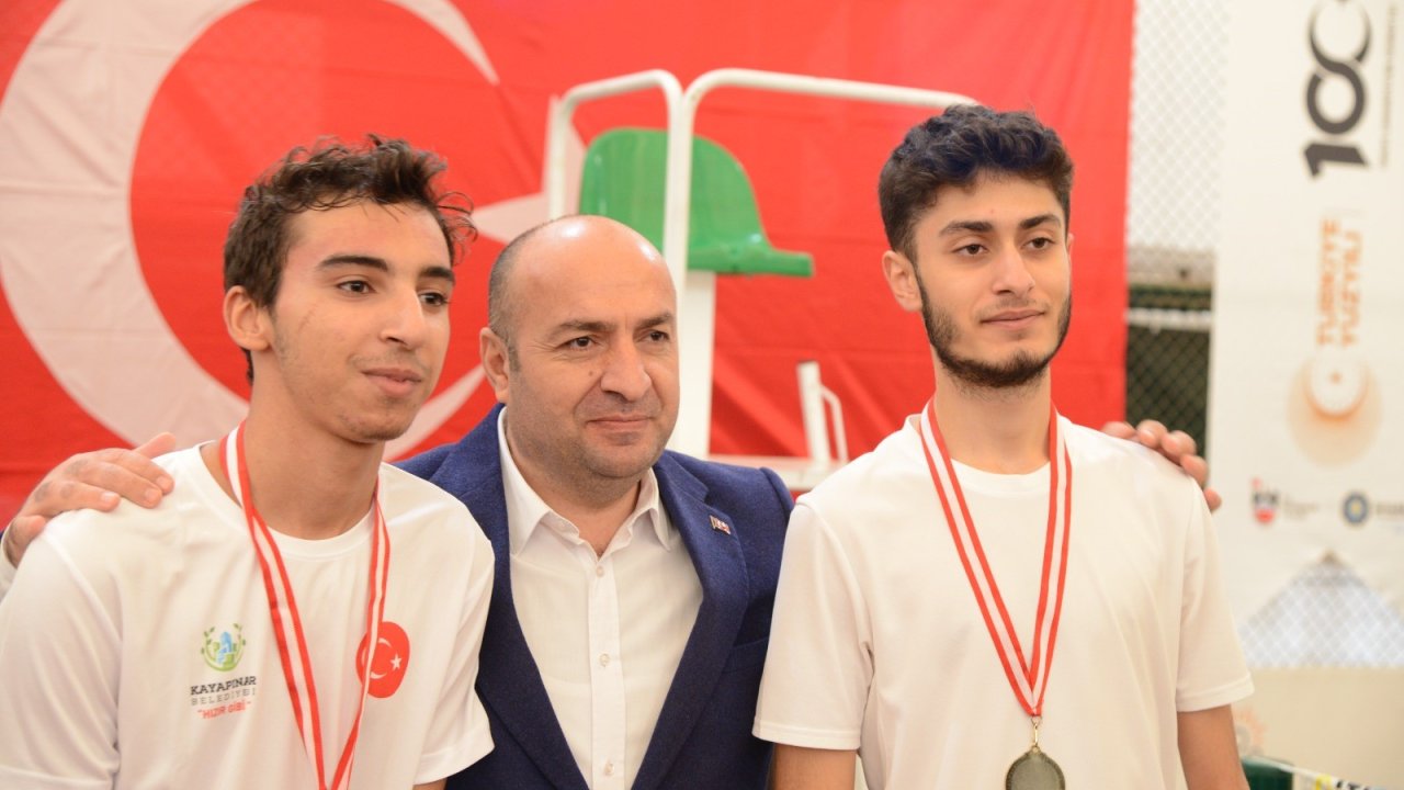 Diyarbakır'da tenis turnuvası sona erdi