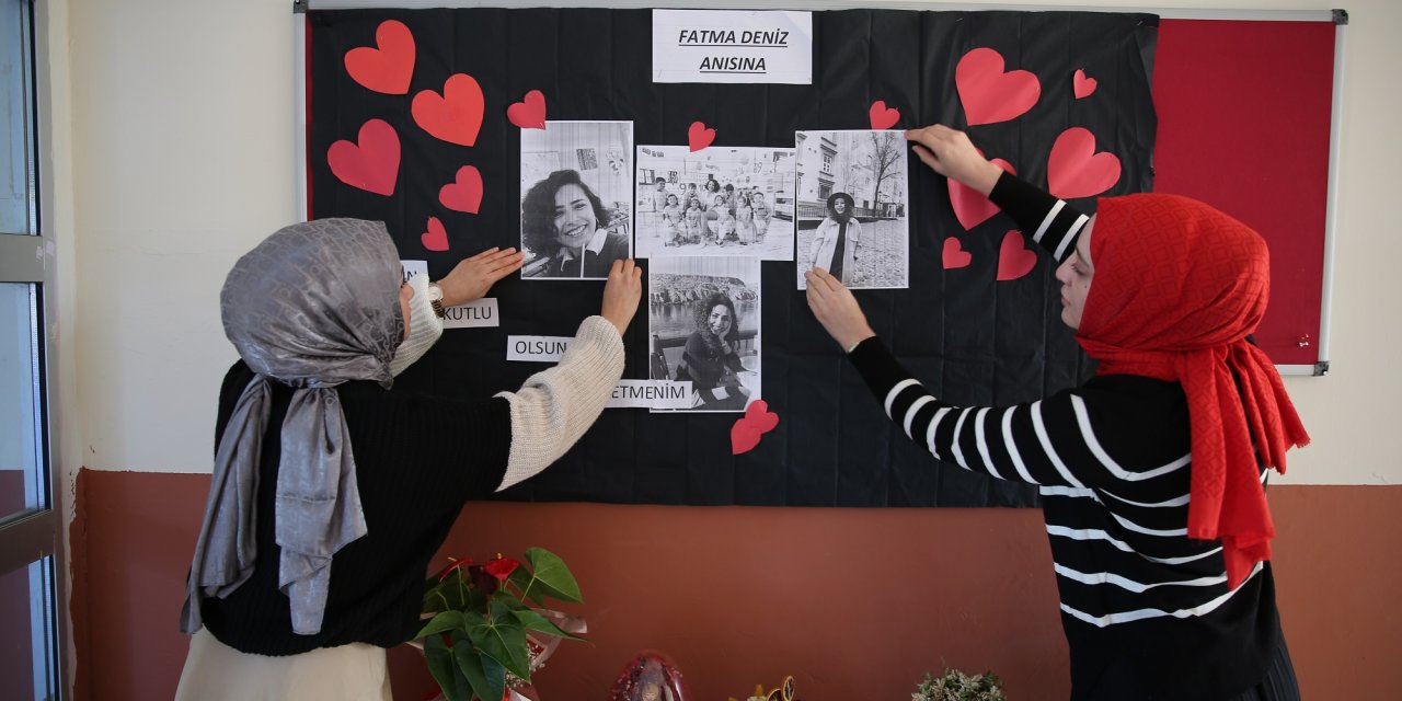 Diyarbakır’da depremin hayattan kopardığı öğretmenler anıldı
