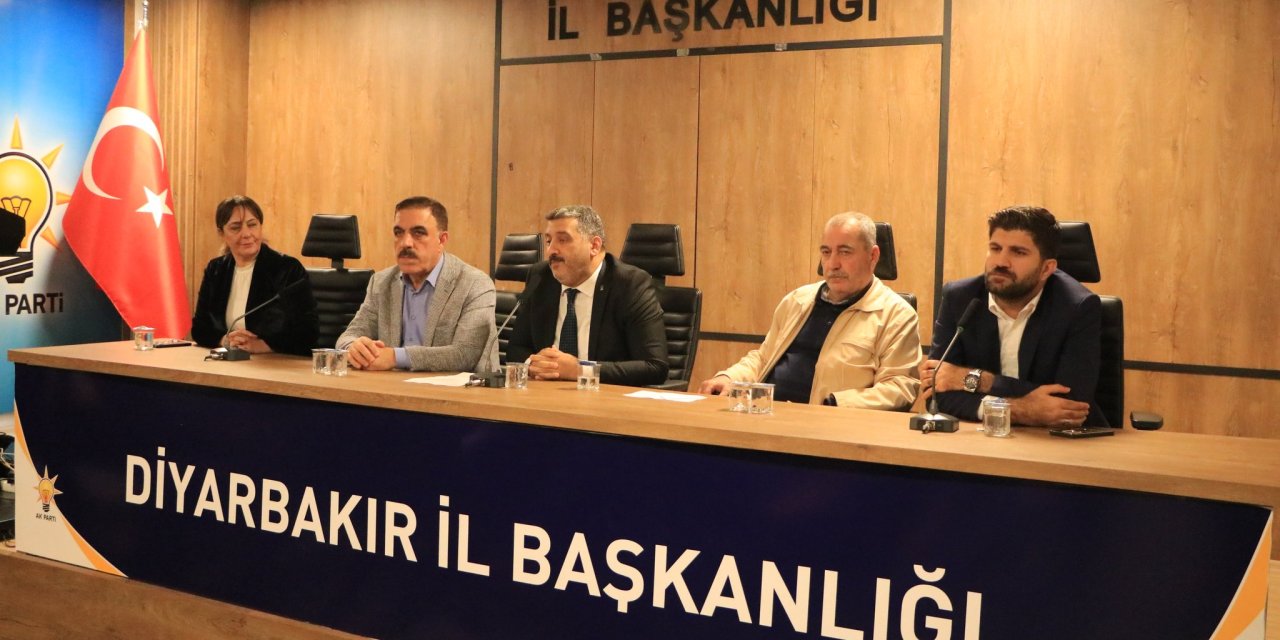 AK Parti Diyarbakır  İl Başkanı Ocak’tan ilk açıklama