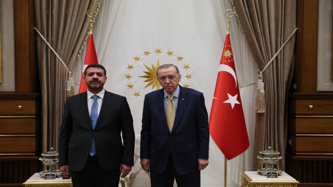 Diyarbakır MÜSİAD Başkanı, Cumhurbaşkanı ile görüştü