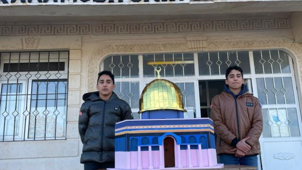 Diyarbakır öğrencilerinden Filistinlileri anma