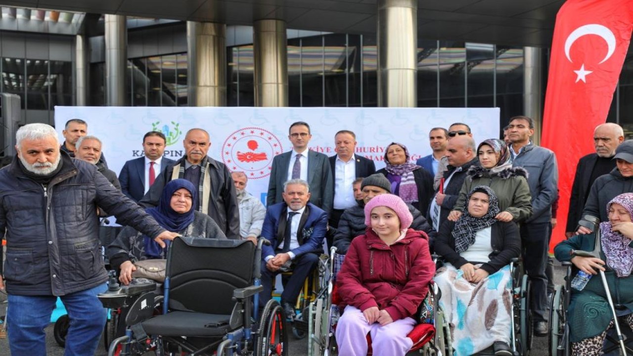 Diyarbakır'da engelli vatandaşlara destek