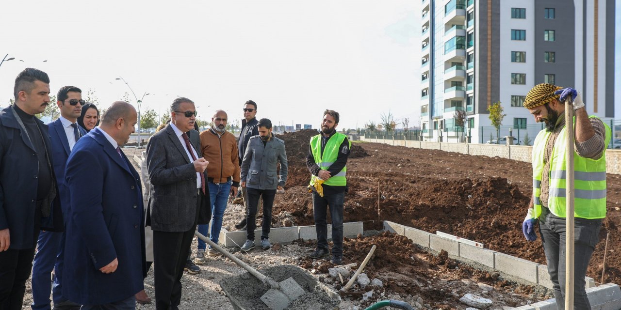 Vali Su, kentte devam çalışmaları denetledi