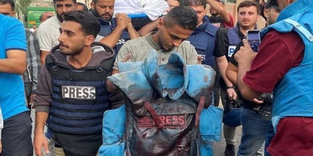 İsrail'in Gazze'de öldürdüğü gazetecilerin sayısı 100'e çıktı