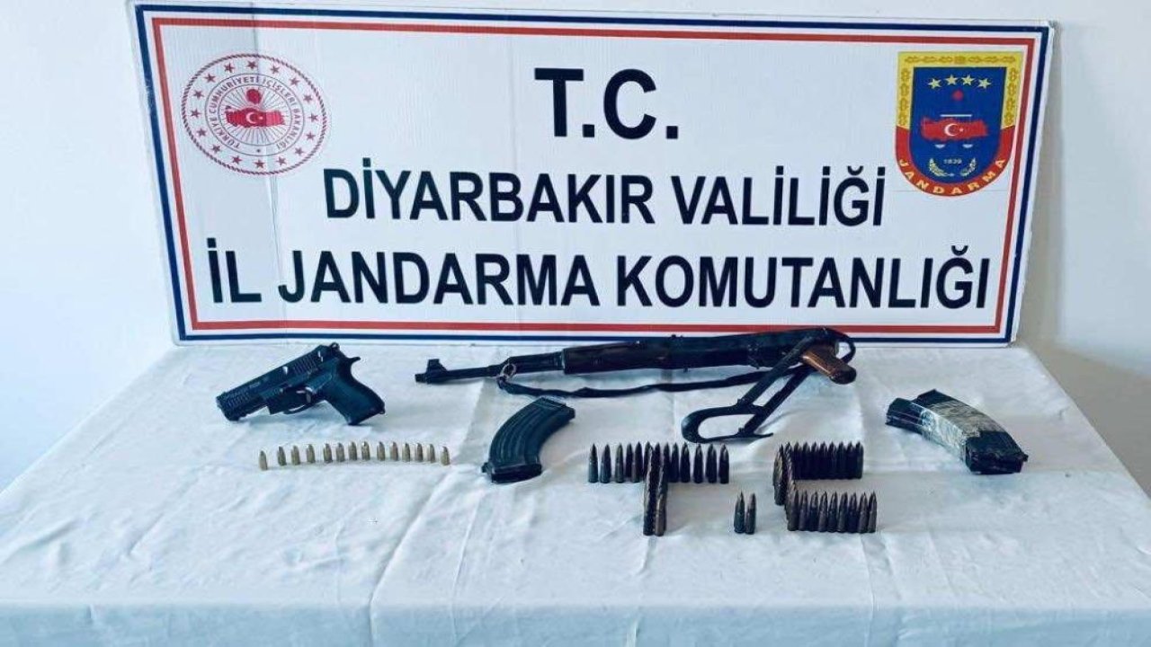 Diyarbakır'da silah operasyonu
