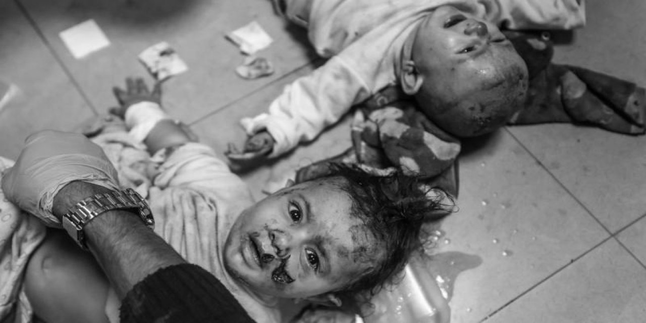 Gazzeli çocuklar ölümle karşı karşıya