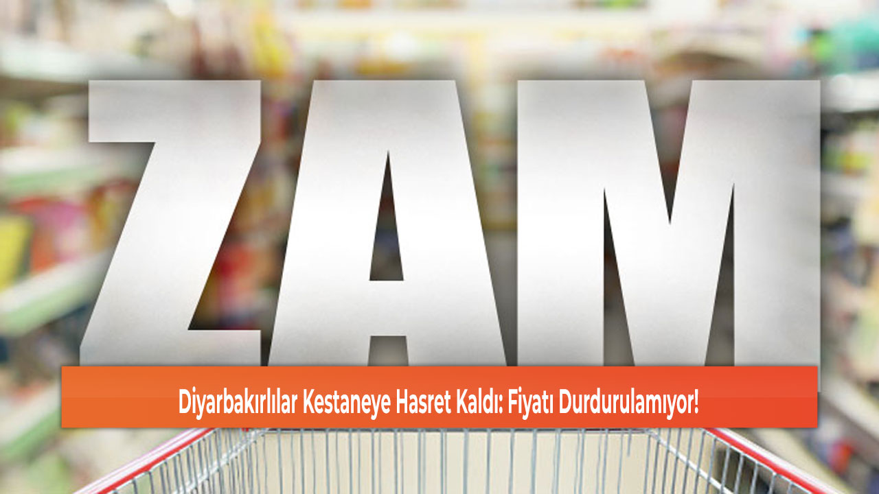 Diyarbakırlılar Kestaneye Hasret Kaldı: Fiyatı Durdurulamıyor!