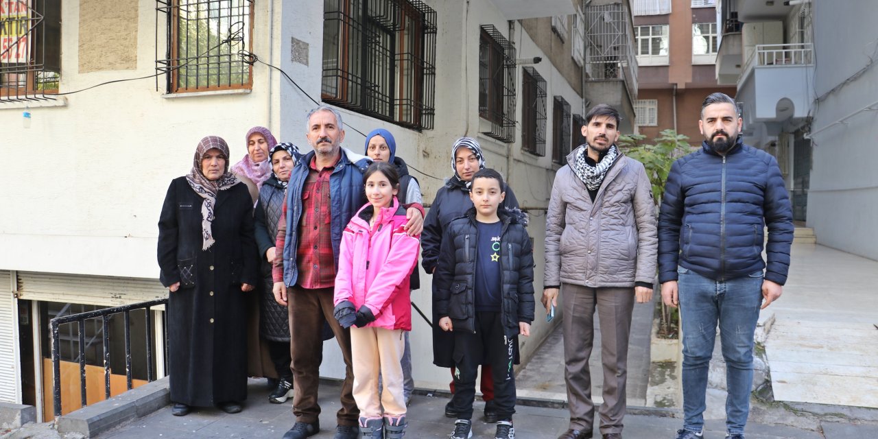 Diyarbakır'da hasar raporu değişen binanın doğal gazı kesildi