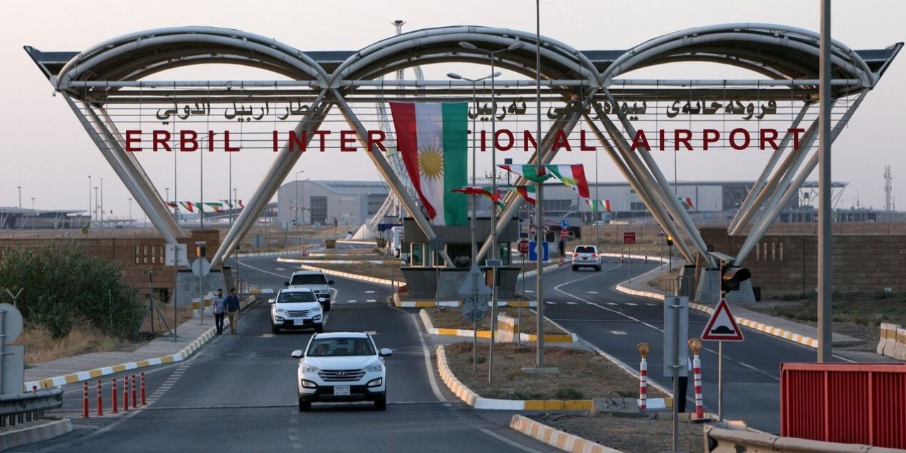 Erbil Uluslararası havaalanına İHA saldırısı