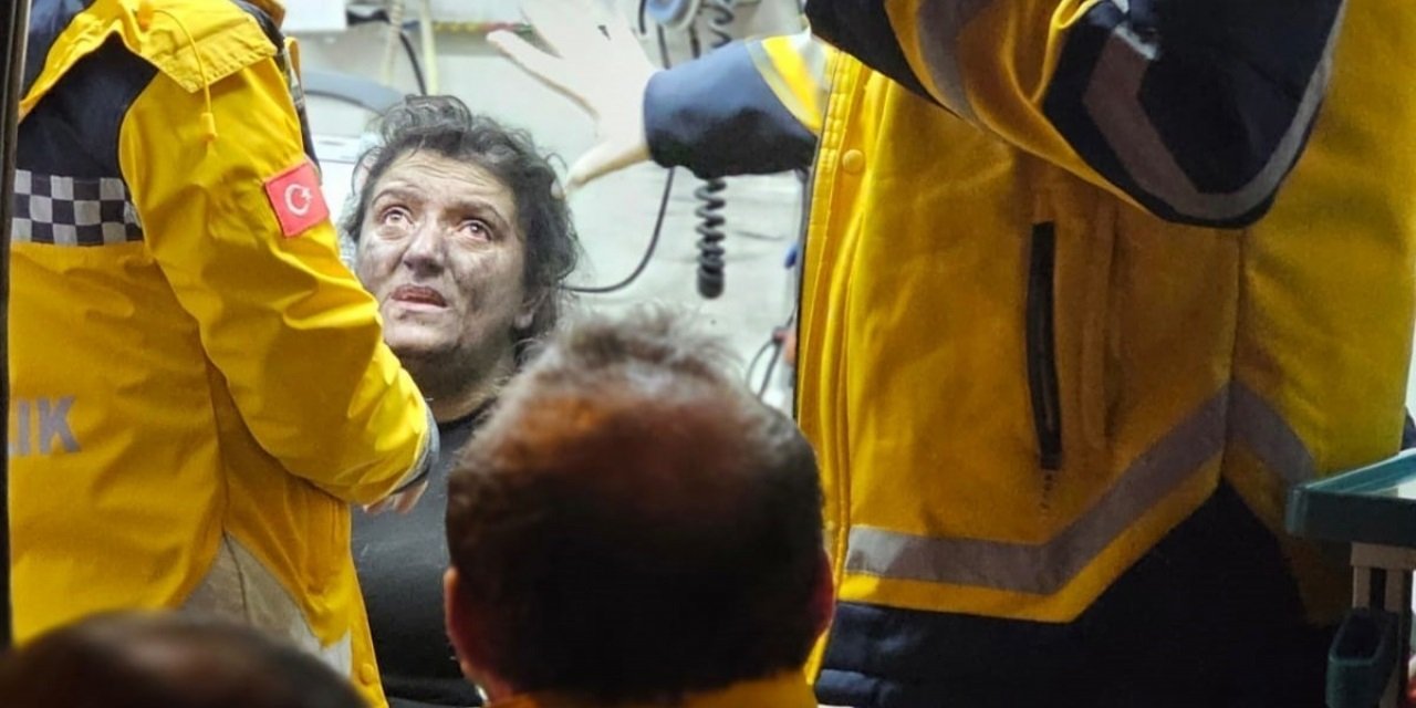 Diyarbakır’da yangın: Anne ve 4 çocuğu ölümden döndü