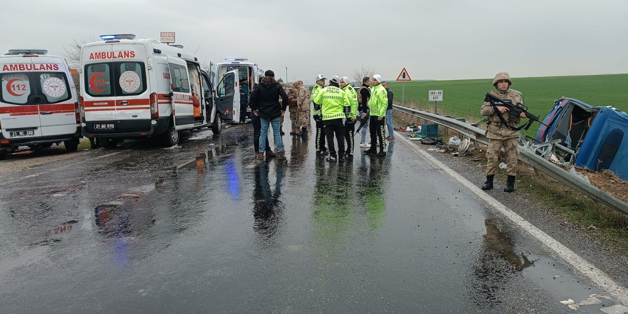 Diyarbakır’daki kazada yaralı sayısı 23’e yükseldi