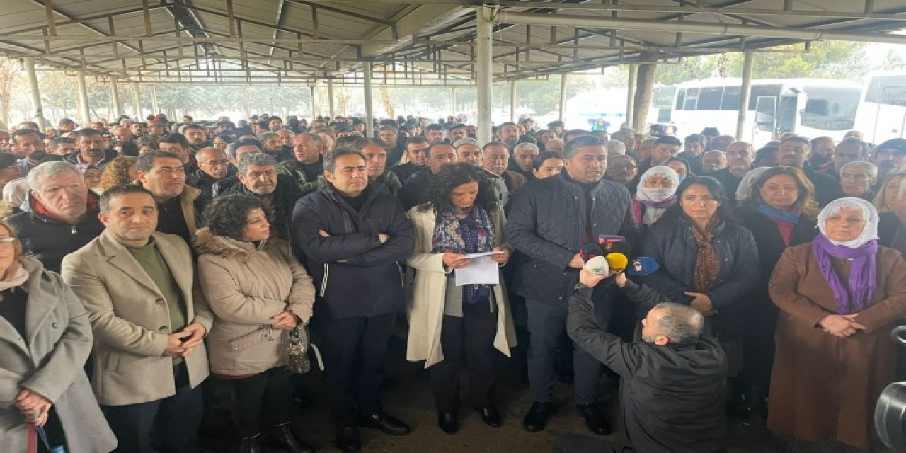 DEM Parti, Diyarbakır’da seçim startını verdi: 14 Ocak’ta katılım çağrısı