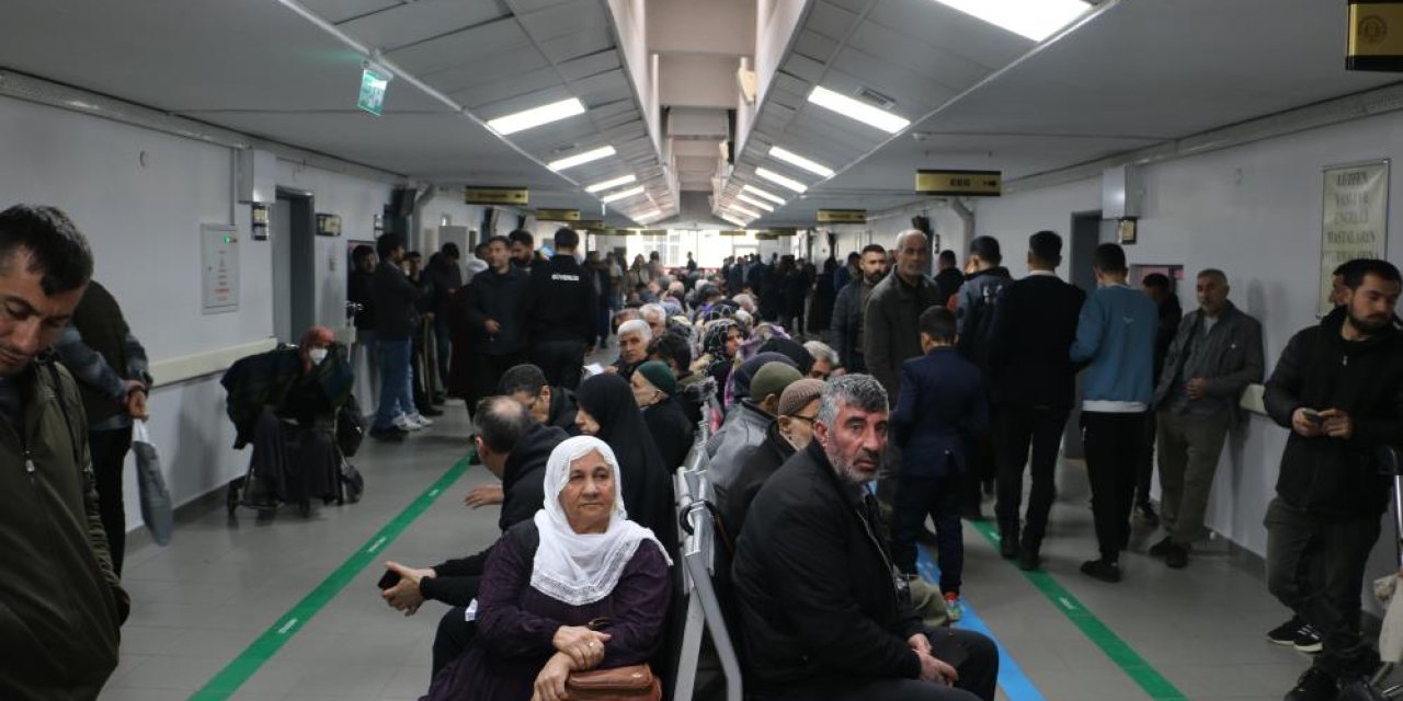 Diyarbakır’daki acil servislerde kaygı verici gelişme