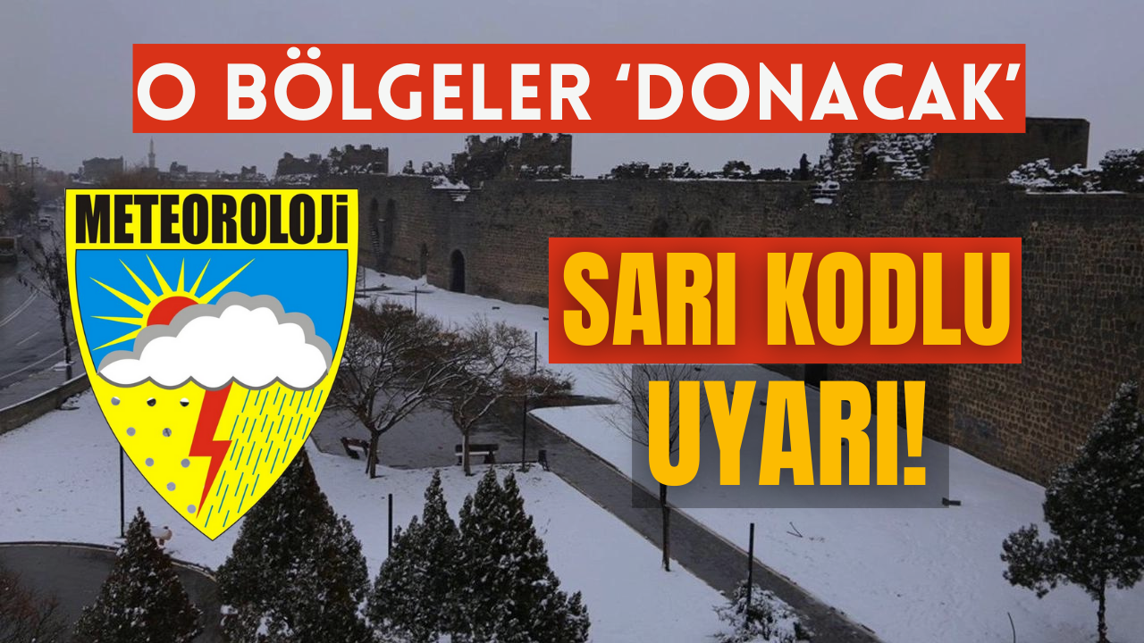 Meteoroloji sarı kodla uyardı 'DONACAĞIZ' Soğuk hava ve kar yağışı o bölgelerde etkili olacak!