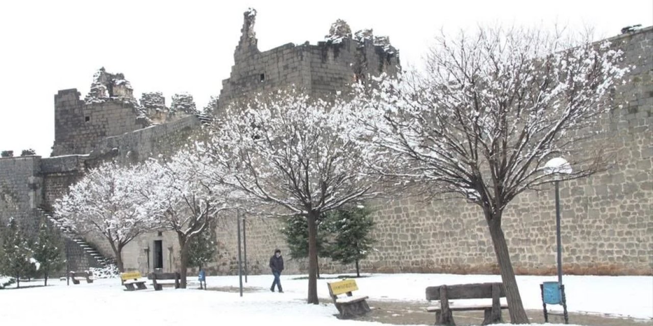 Diyarbakır için sağanak ve kar yağışı uyarısı
