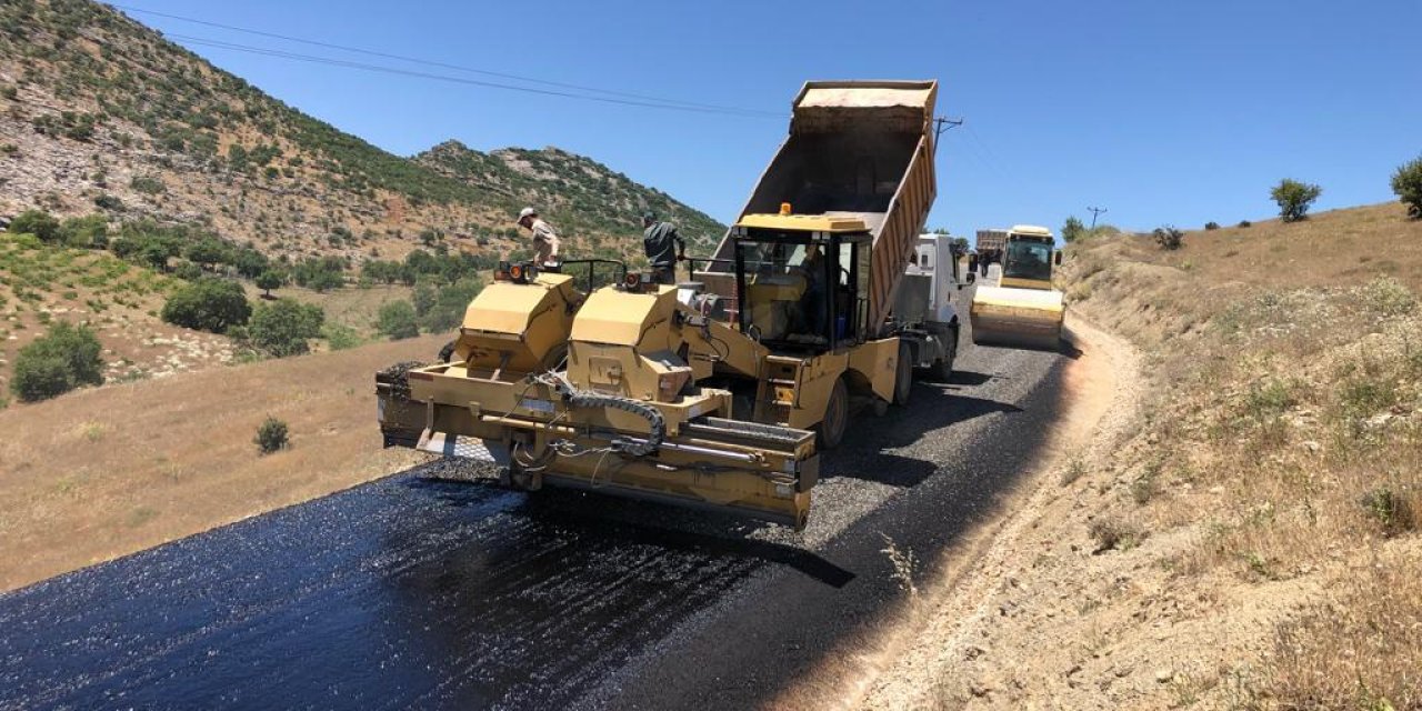 Diyarbakır’da 1500 kilometre yol asfaltlandı