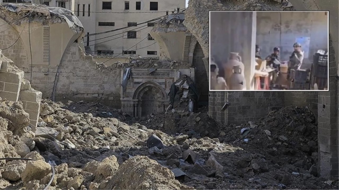 Gazze'deki tarihi ve arkeolojik sit alanlarına bomba yağmuru