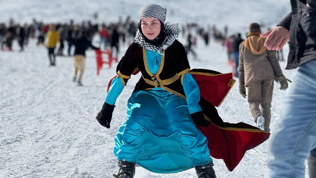 Karacadağ’da kayak sezonu başladı