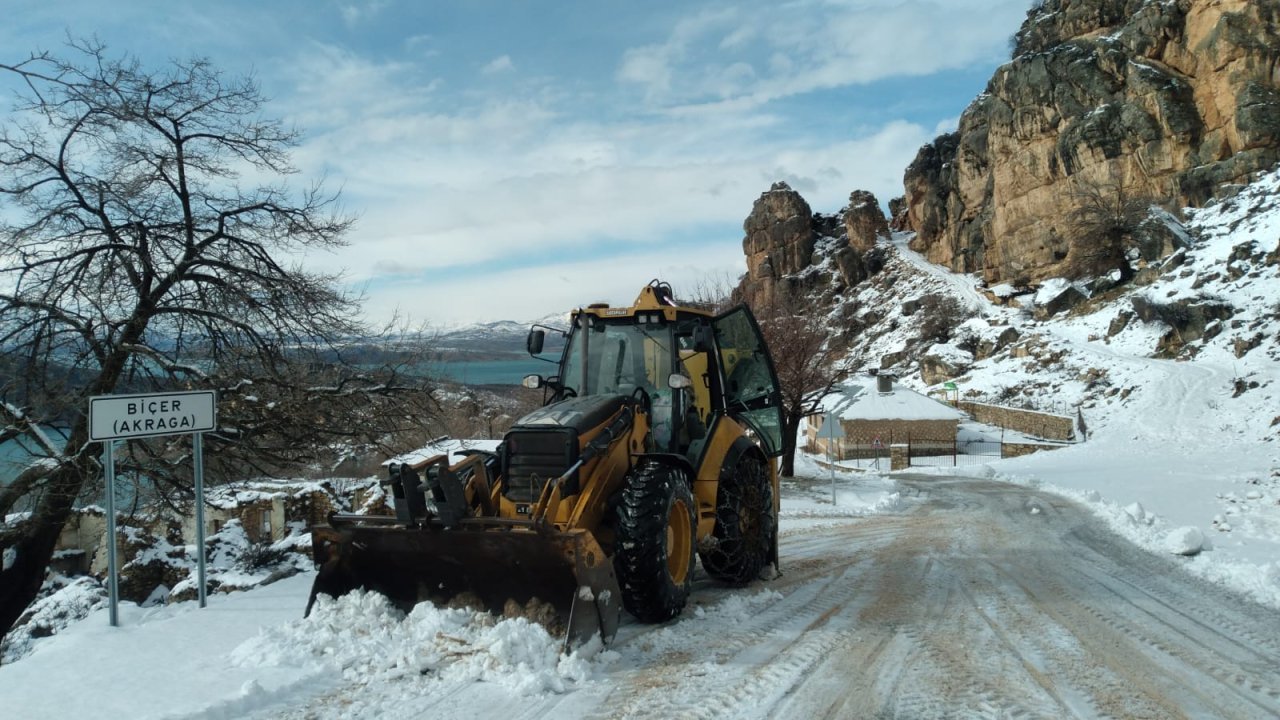 Diyarbakır'da Kar Yağışı: Dikkat bu yollar ulaşıma kapandı