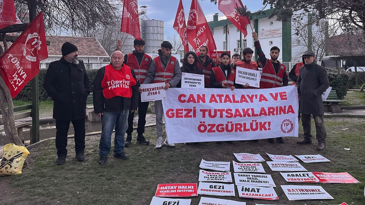 Can Atalay için Diyarbakır'da eylem