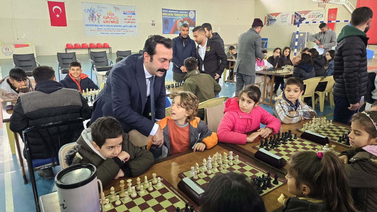 Diyarbakır'ın o ilçesinden satranç başarısı